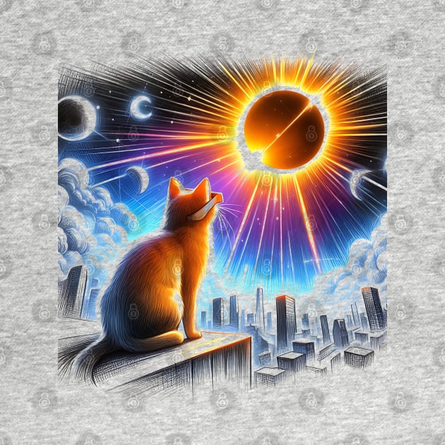 View Totality April 8 2024 Astronomy Cat Lover Solar Eclipse by click2print